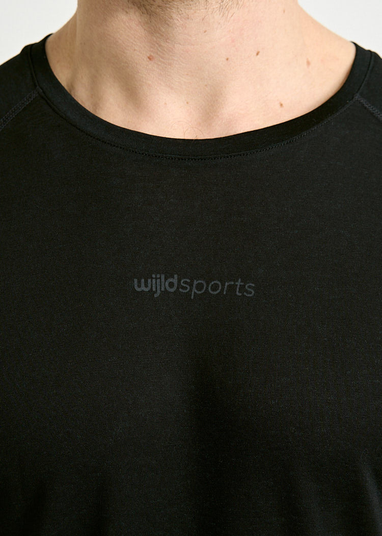 HERREN SPORTSHIRT MAX BLACK GRAY