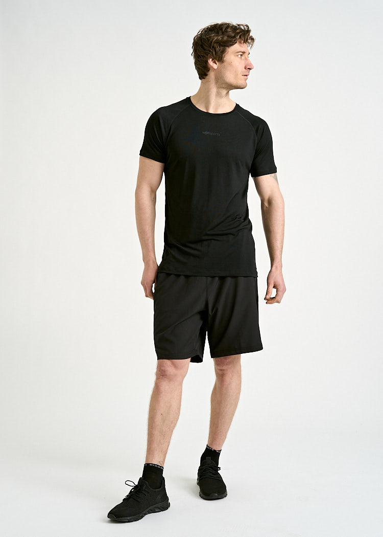 HERREN SPORTSHIRT MAX BLACK GRAY