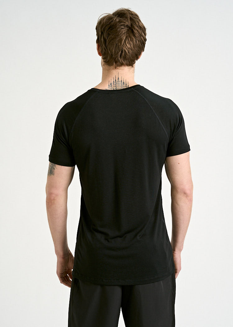 HERREN SPORTSHIRT MAX BLACK GRAY