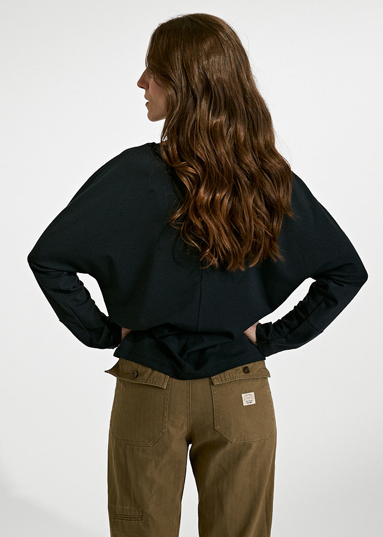 WOMEN'S LONG SLEEVE SHIRT BATWING ALICE SALUTE