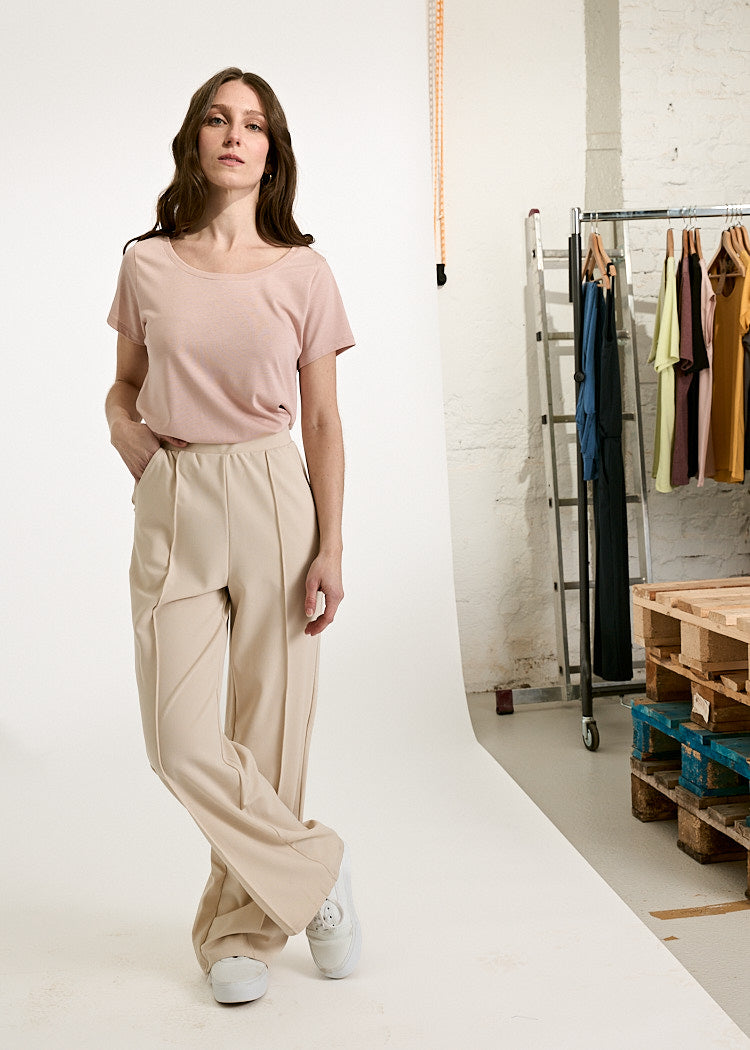 DAMEN WOODSHIRT REGULAR LENA SMOKED ROSE