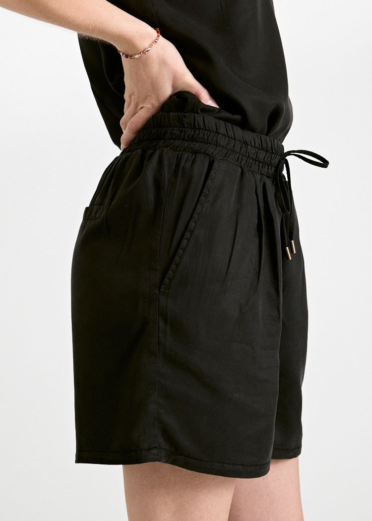 DAMEN TWILL SHORTS BLACK