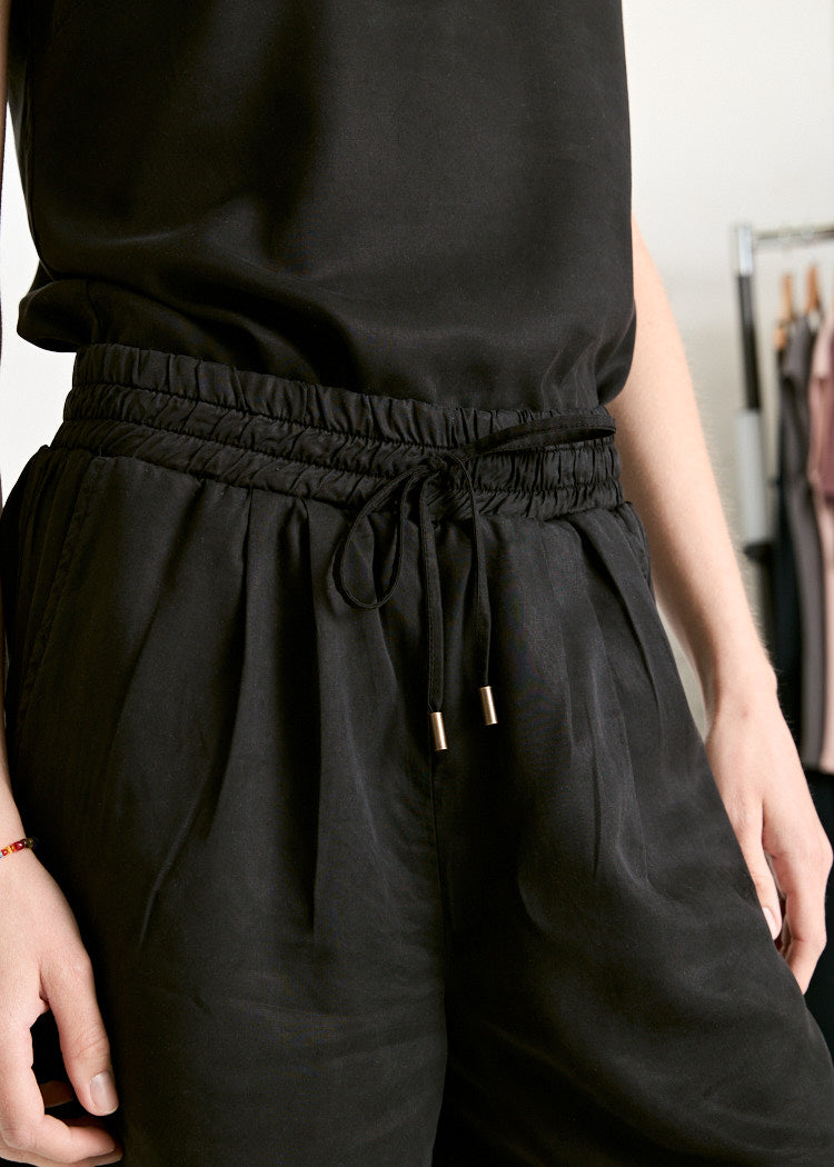 DAMEN TWILL SHORTS BLACK