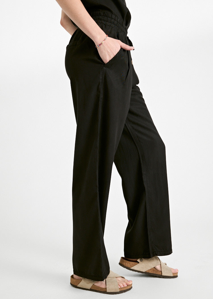 DAMEN TWILL HOSE AMBER BLACK