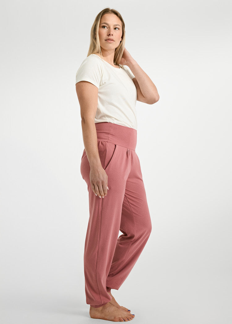 DAMEN YOGA PANTS AMALIE ROSEWOOD