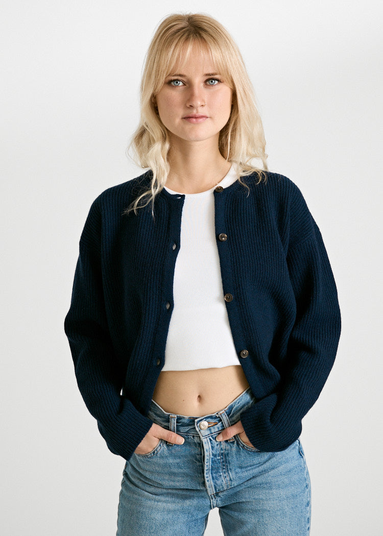 DAMEN STRICK CARDIGAN ALVA OLTEMARE