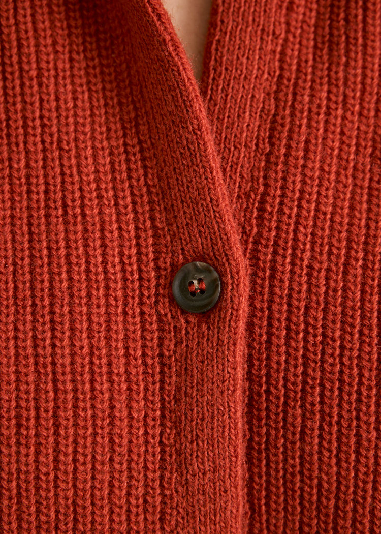 DAMEN STRICK CARDIGAN ALVA TABASCO