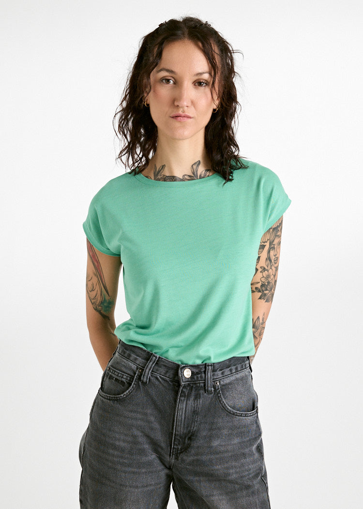WOMEN'S WOODSHIRT KIMONO ELENA WINTER GREEN