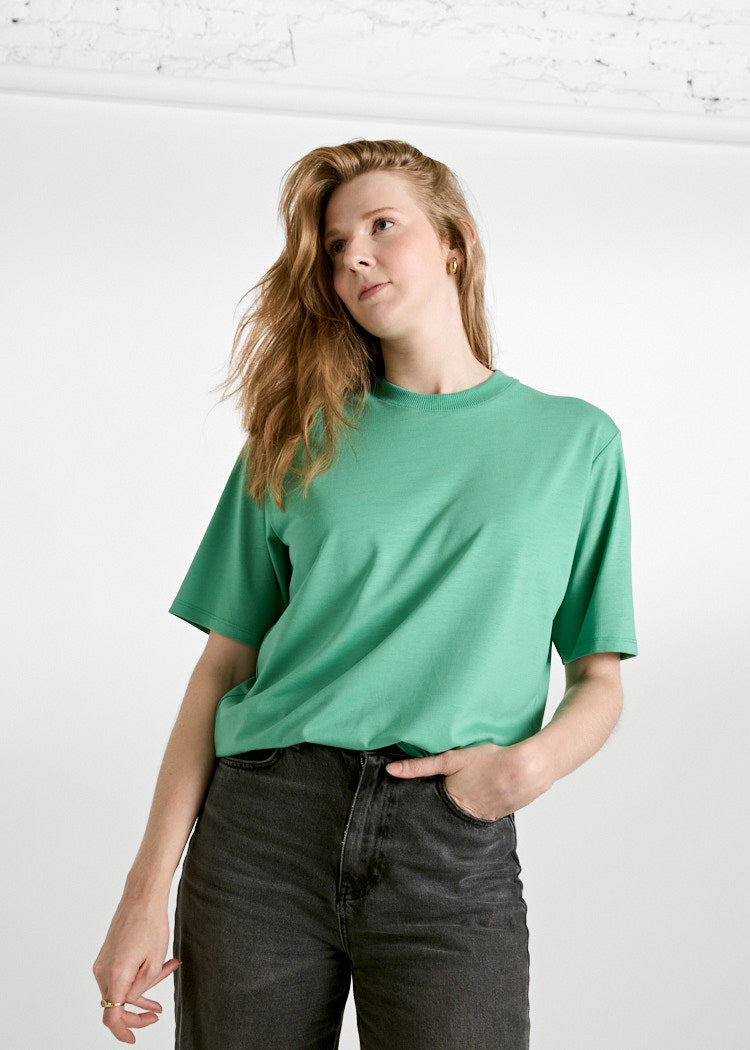 DAMEN WOODSHIRT TARA WINTER GREEN
