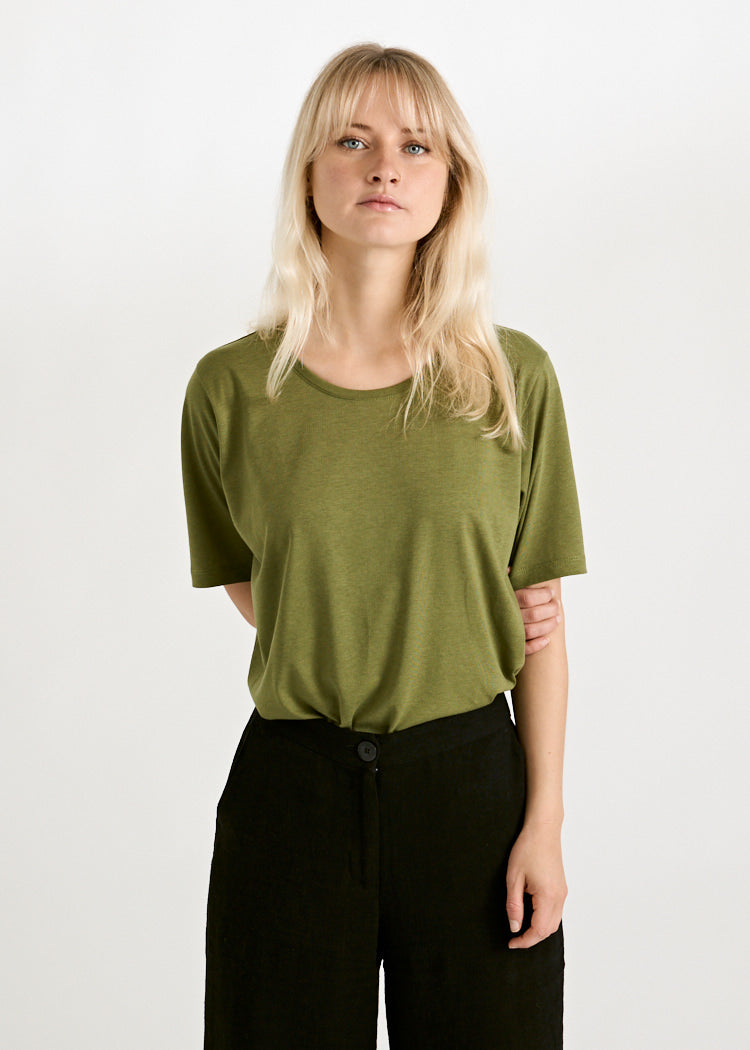 DAMEN WOODSHIRT TILDA SPHAGNUM