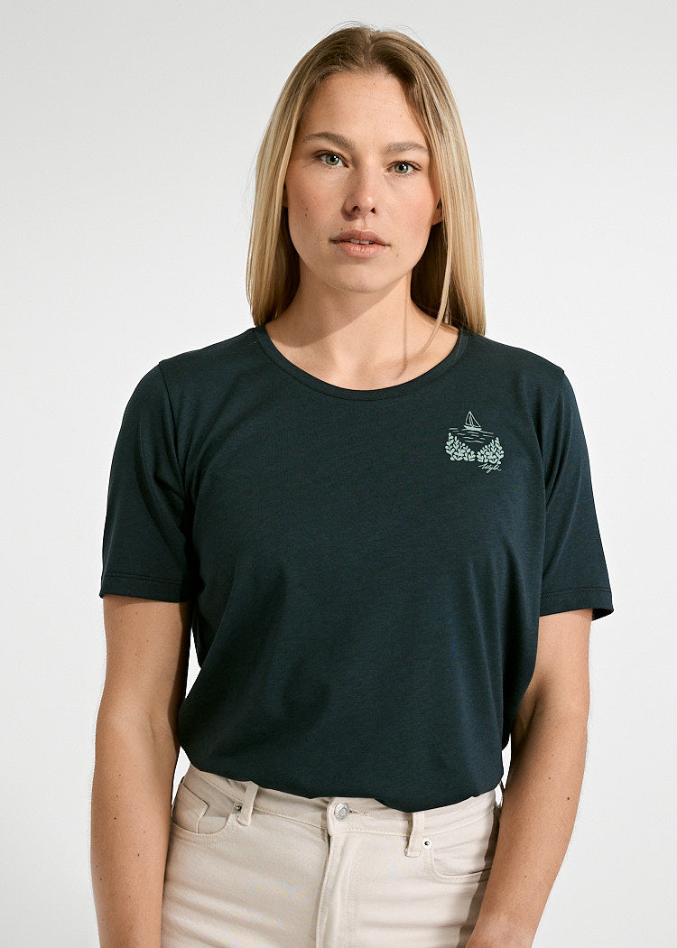 DAMEN WOODSHIRT TILDA MOUNTAIN LAKE