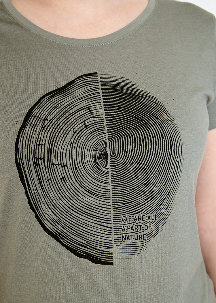 WOMEN'S WOODSHIRT SLIM SARAH WE ARE NATURE