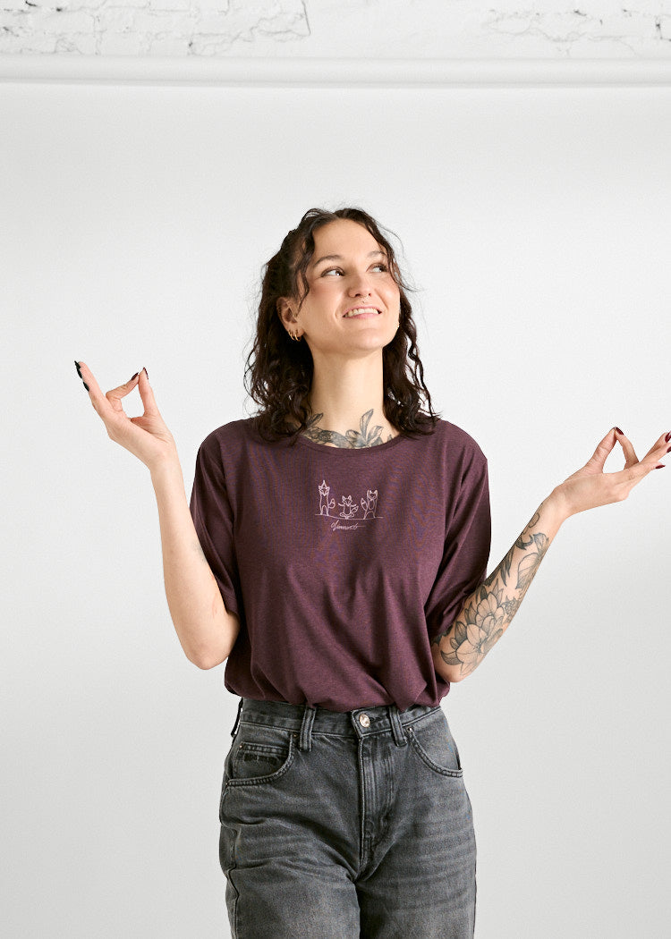 WOMEN'S WOODSHIRT LOOSE LONGER TILDA NAMASTE