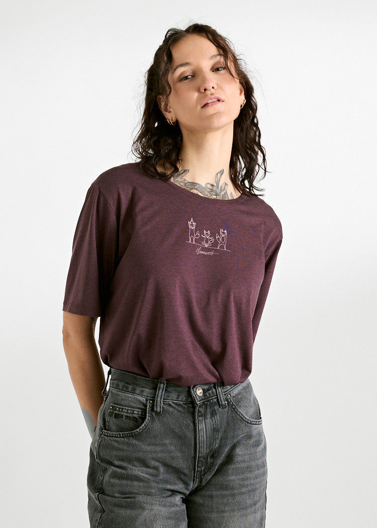 WOMEN'S WOODSHIRT LOOSE LONGER TILDA NAMASTE