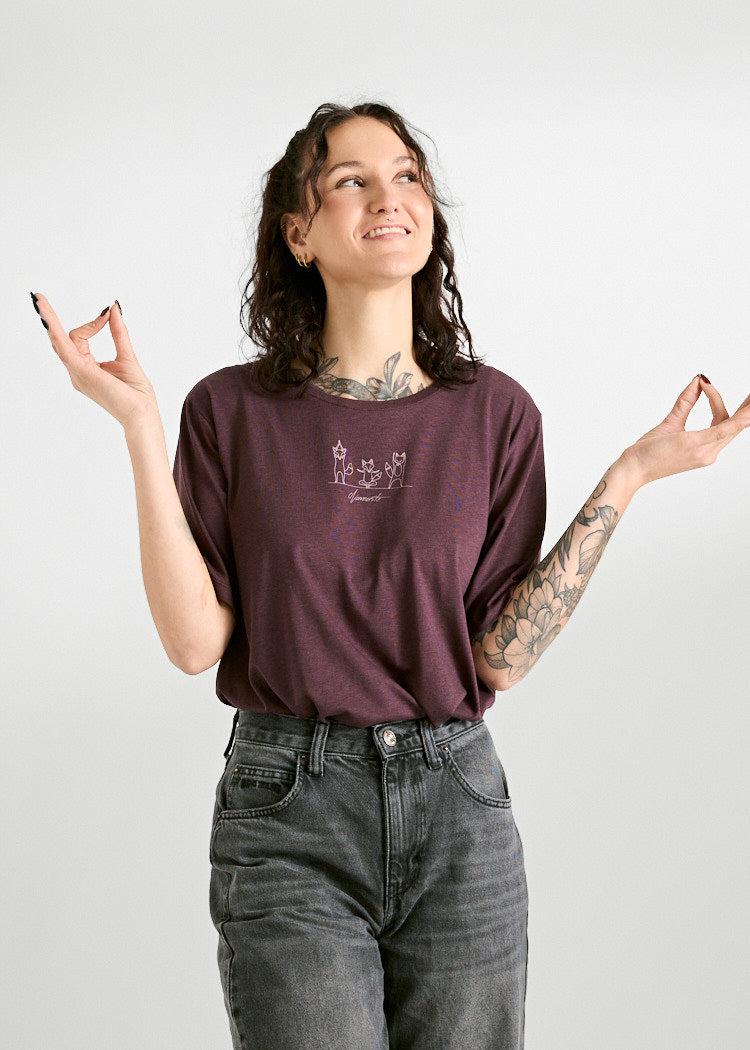 WOMEN'S WOODSHIRT LOOSE LONGER TILDA NAMASTE