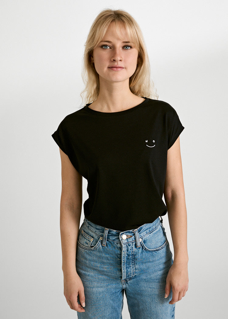 DAMEN WOODSHIRT KIMONO ELENA SMILEY NO