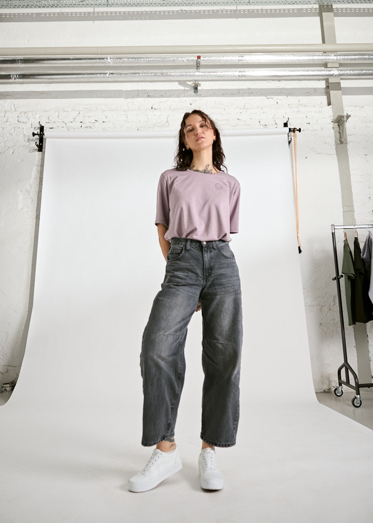 WOMEN'S WOODSHIRT LOOSE LONGER TILDA GOOD VIBES