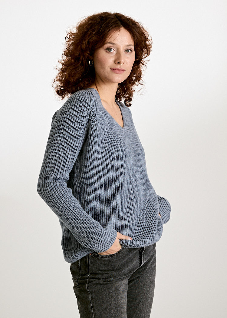 DAMEN STRICKPULLOVER MINA ULTRAMAR