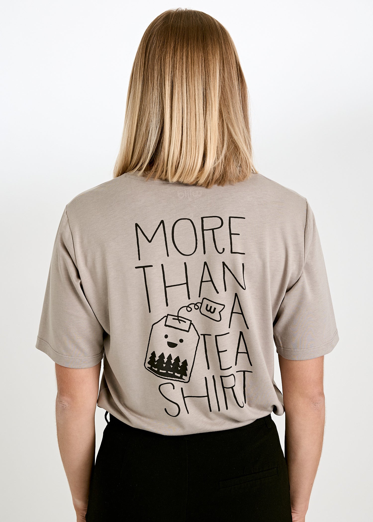 WOMEN'S WOODSHIRT LOOSE LONGER TILDA TEASHIRT