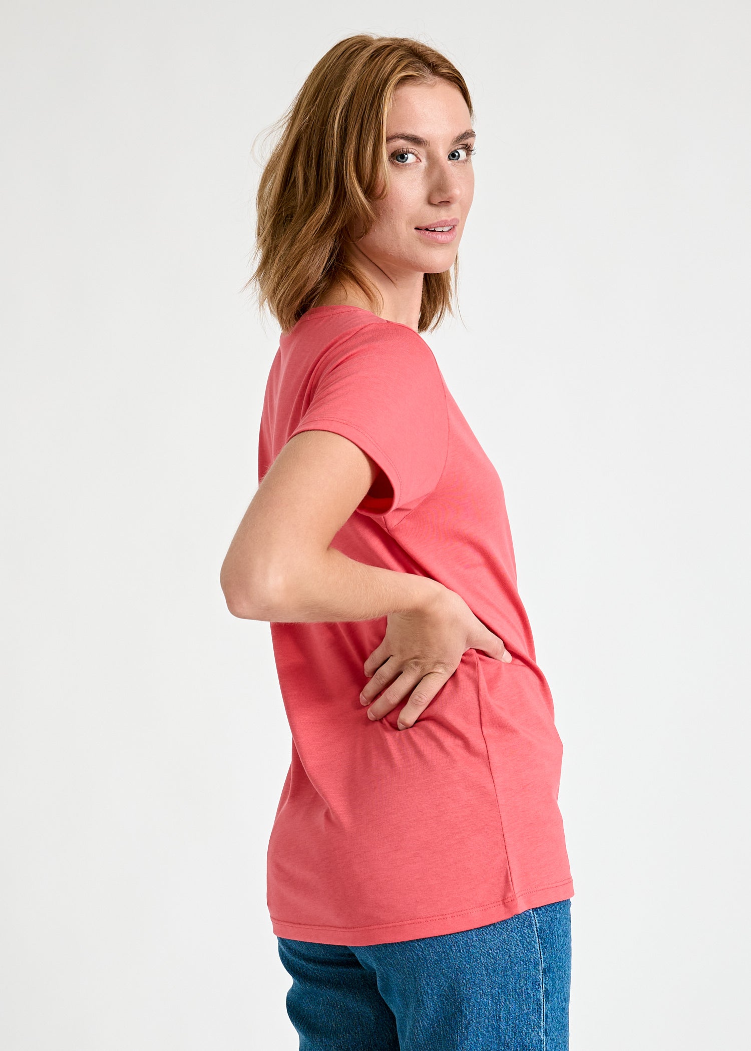 WOMEN'S WOODSHIRT REGULAR LENA CAYENNE RED