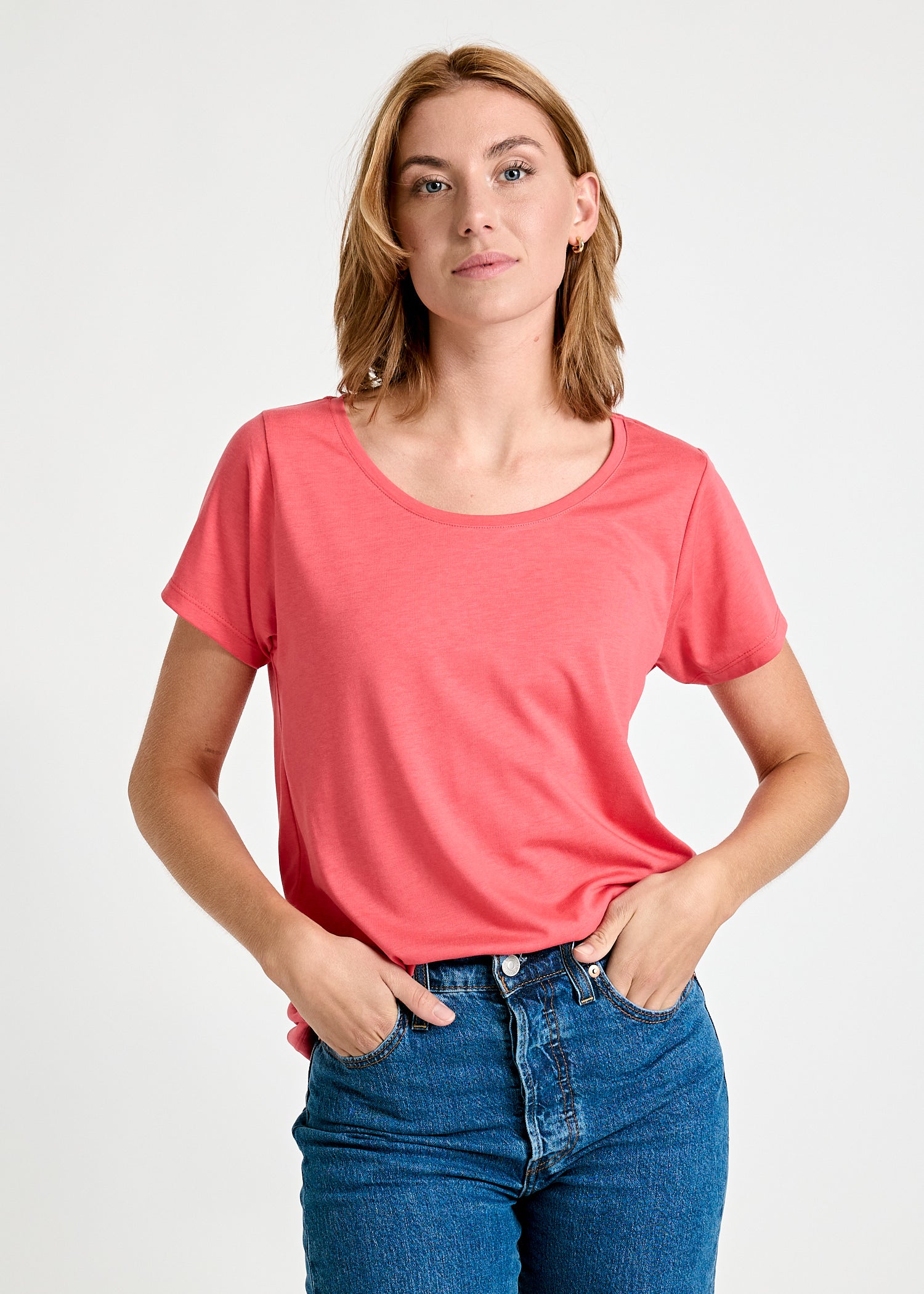WOMEN'S WOODSHIRT REGULAR LENA CAYENNE RED