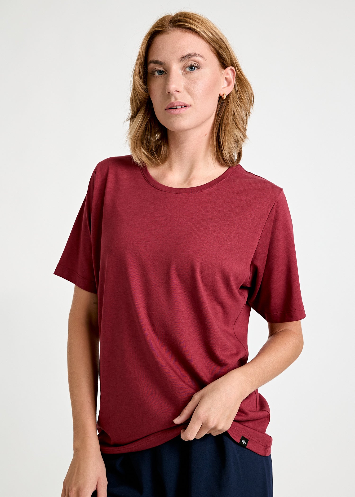 DAMEN WOODSHIRT TILDA TIBETAN RED