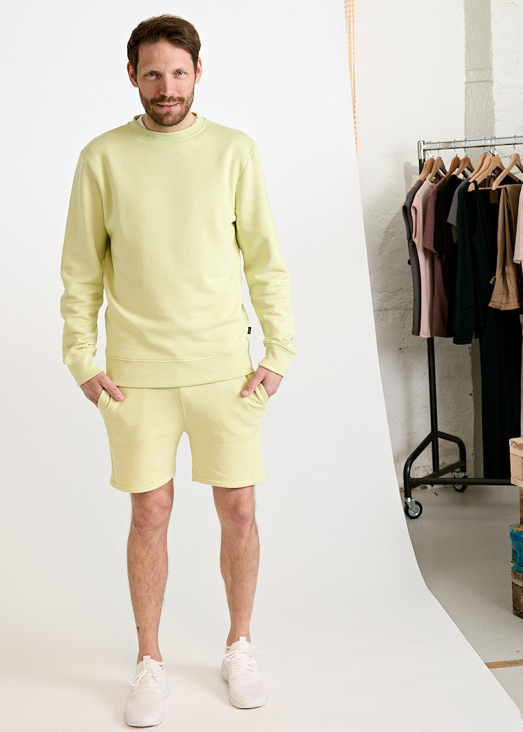 HERREN SWEAT SHORTS JOSEPH SHADOW LIME