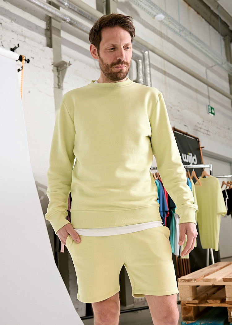 HERREN SWEAT SHORTS JOSEPH SHADOW LIME