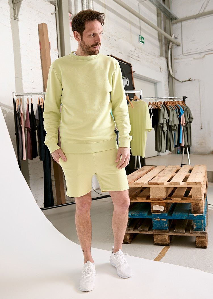 HERREN SWEATER TILL SHADOW LIME