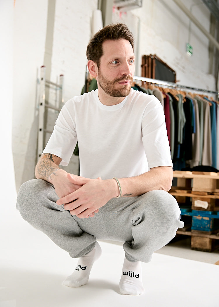 HERREN JOGGINGHOSE THEO GRAY MELANGE