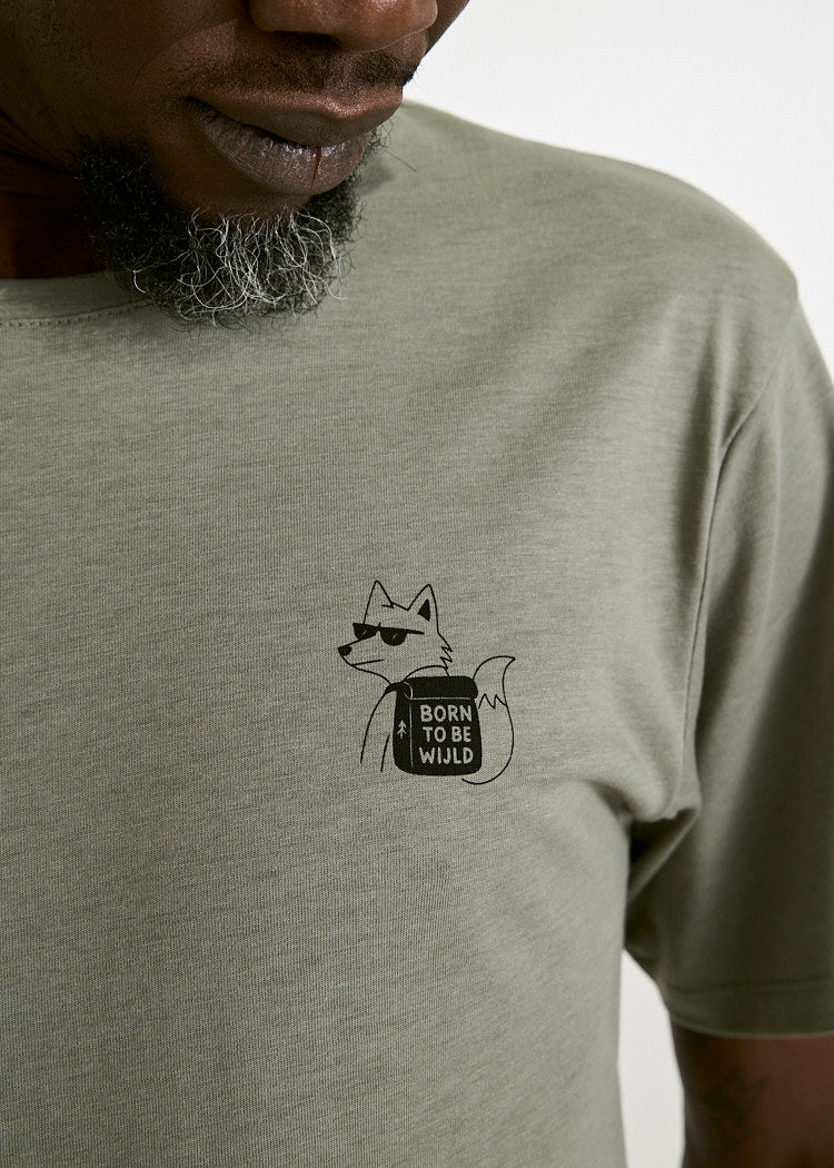 HERREN WOODSHIRT TIMO GEBOREN OM WIJLD TE ZIJN