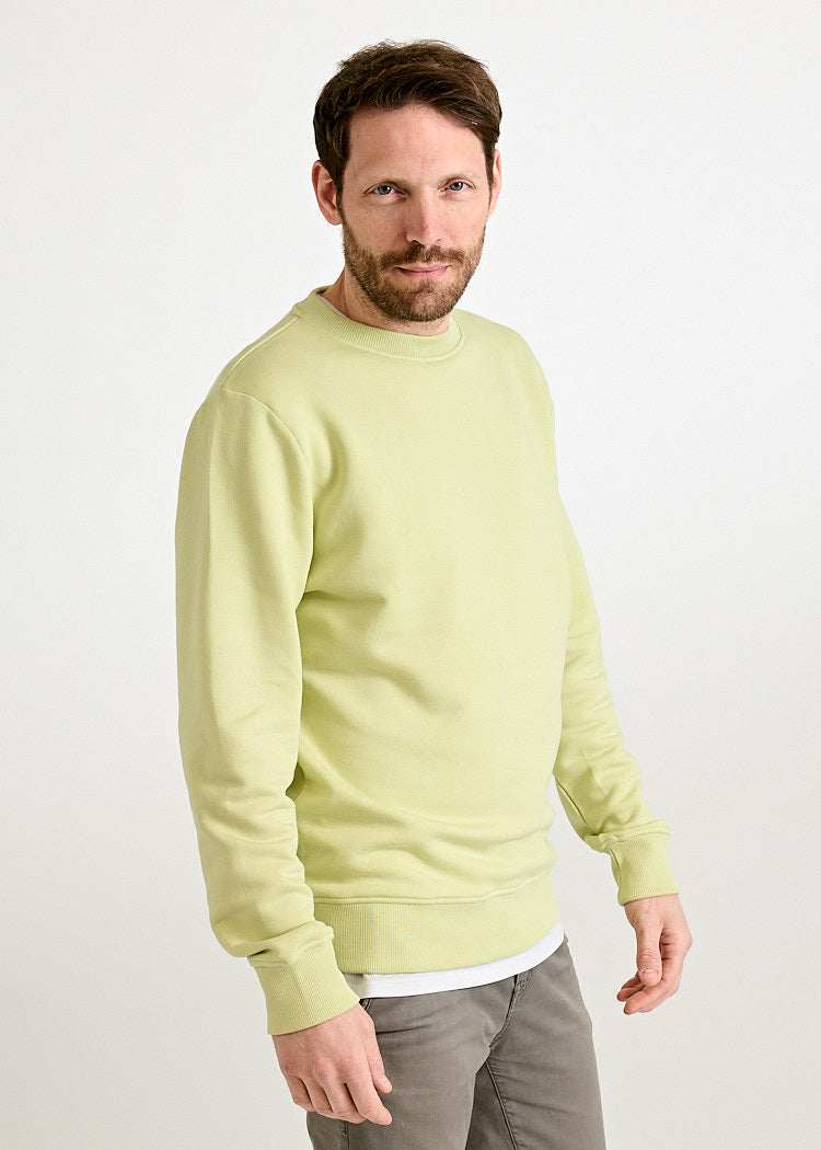MEN'S SWEATER TILL SHADOW LIME
