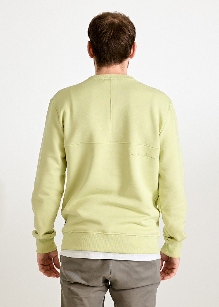 HERREN SWEATER TILL SHADOW LIME