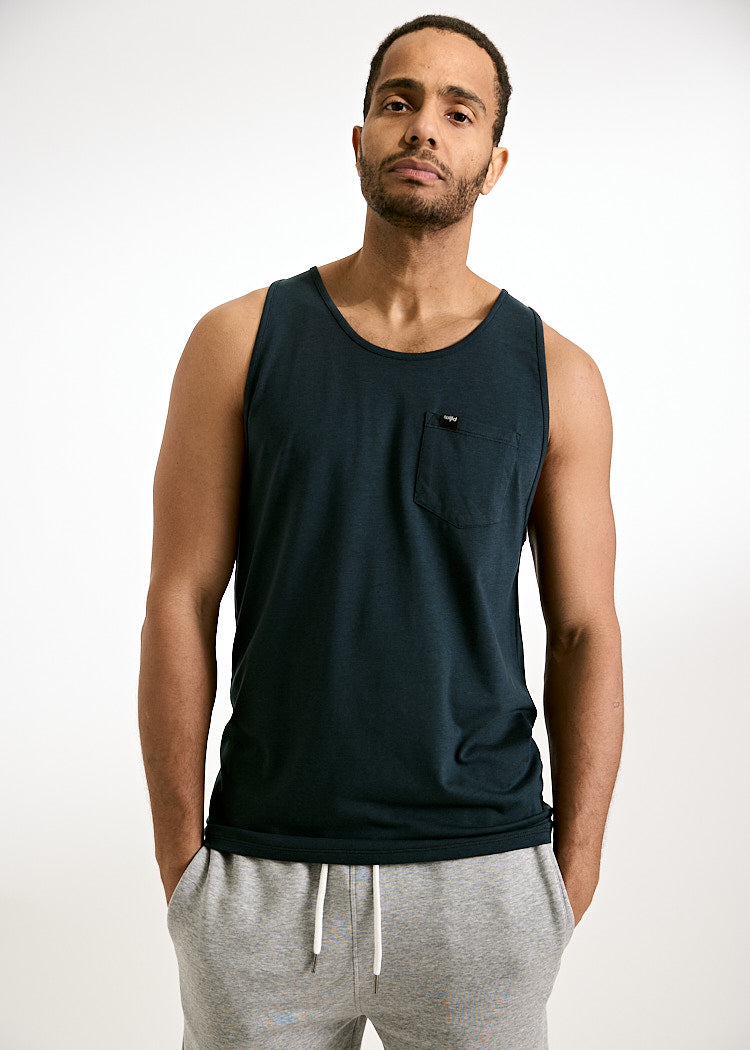 HERREN TANK TOP MICHEL CARBON