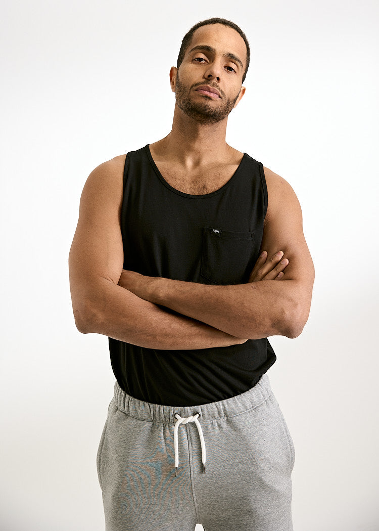 HERREN TANK TOP MICHEL BLACK