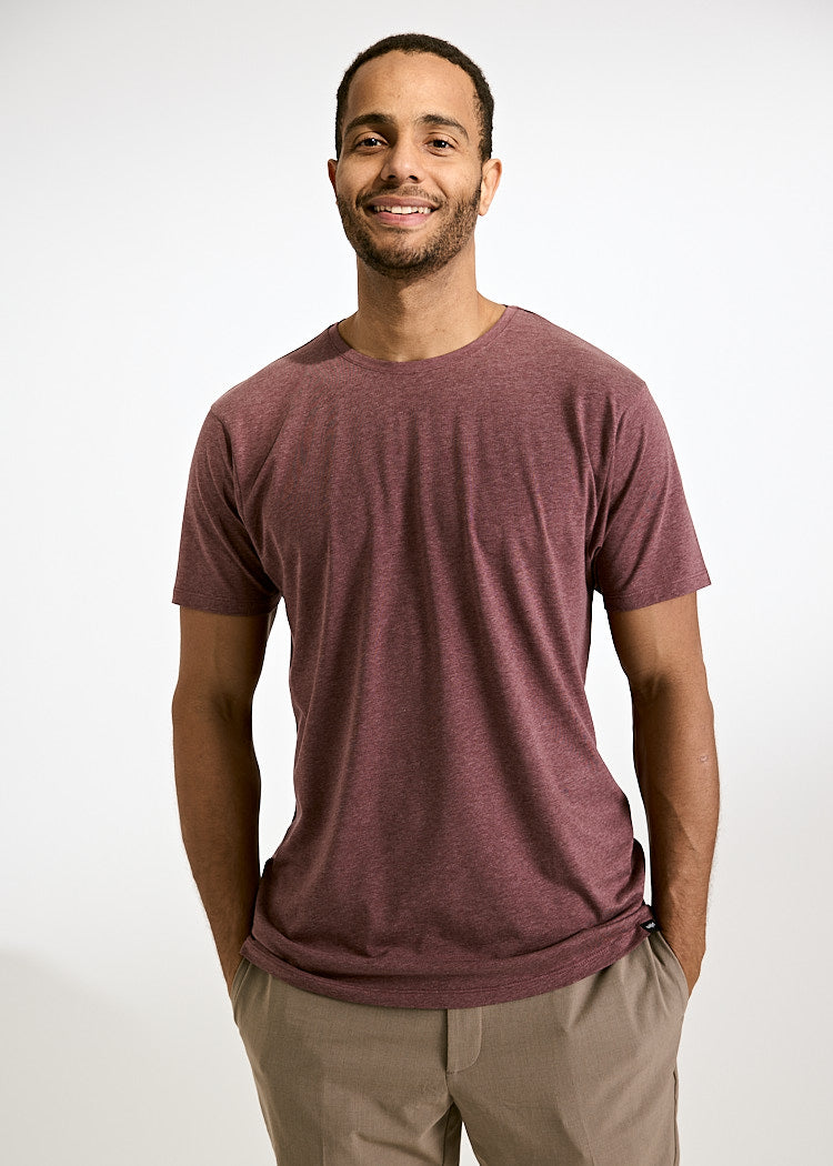 MEN'S WOODSHIRT ALEX RED MELANGE