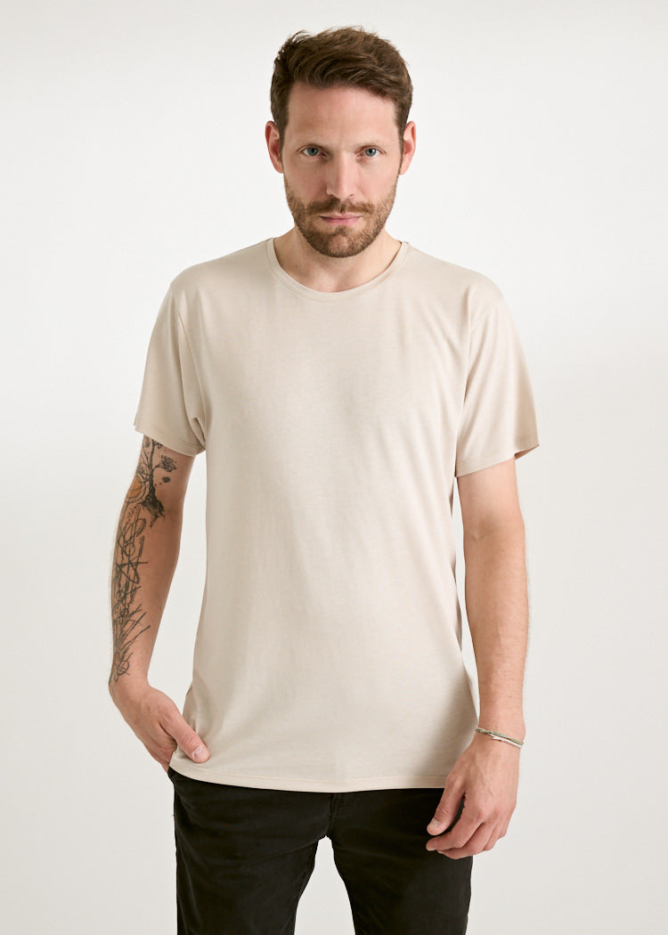 HERREN WOODSHIRT ALEX PUMICESTONE