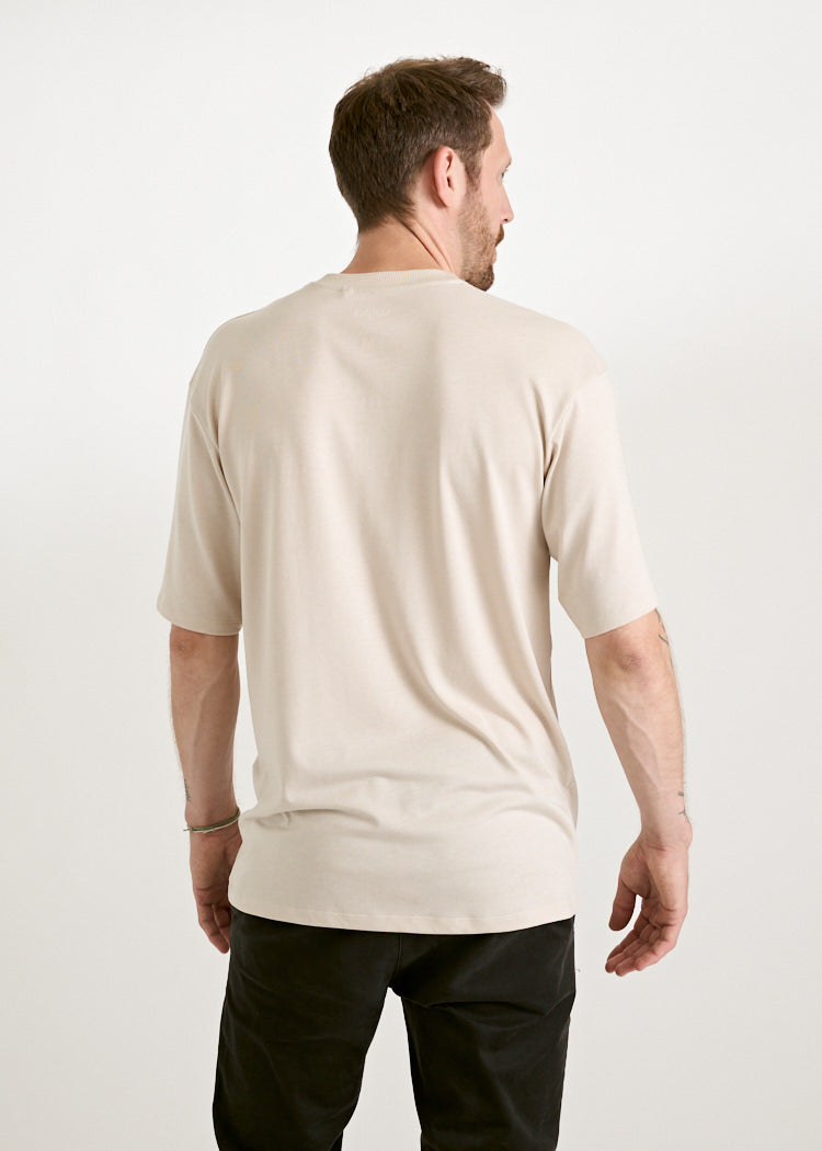 MEN'S WOODSHIRT OVERCUT JAMES PUMICESTONE
