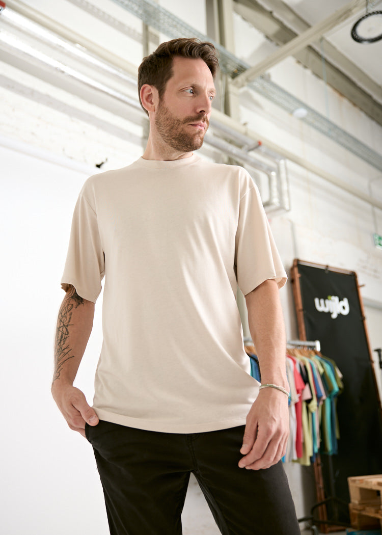 MEN'S WOODSHIRT OVERCUT JAMES PUMICESTONE