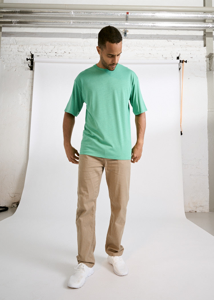 HERREN WOODSHIRT OVERCUT JAMES WINTER GREEN
