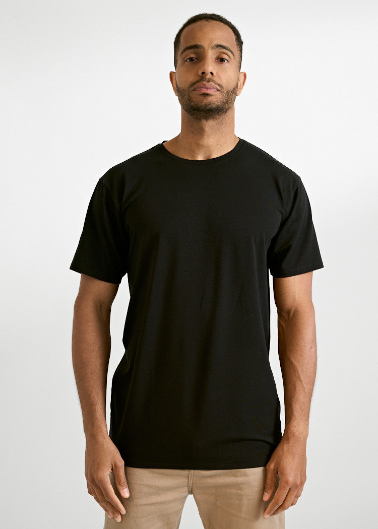 MEN'S WOODSHIRT LOOSE TIMO BLACK