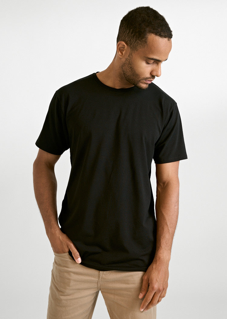 MEN'S WOODSHIRT LOOSE TIMO BLACK