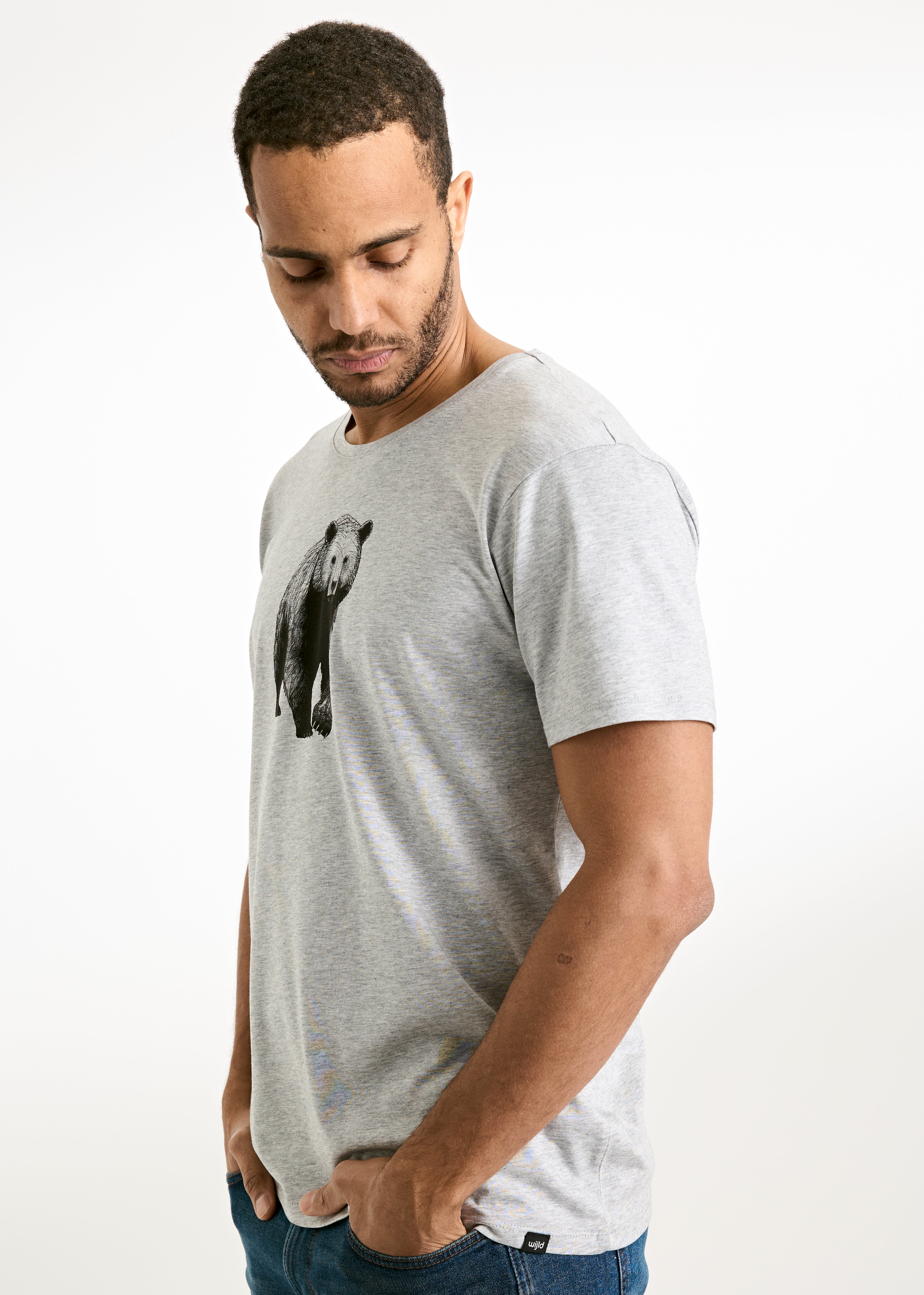 MEN'S WOODSHIRT ALEX GRAPHIC BEAR