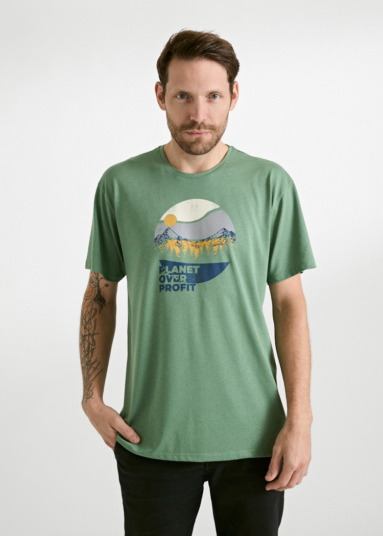 MEN'S WOODSHIRT LOOSE TIMO PLANET OVER PROFIT