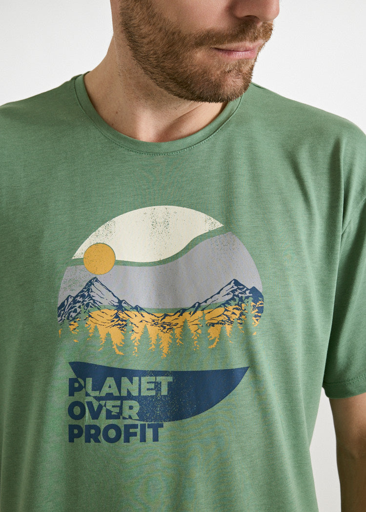 MEN'S WOODSHIRT LOOSE TIMO PLANET OVER PROFIT