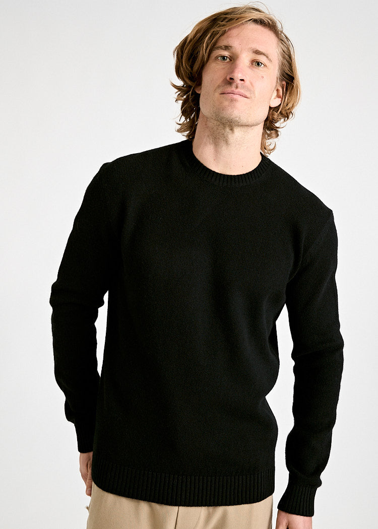 HERREN STRICKPULLOVER EMIL NERO
