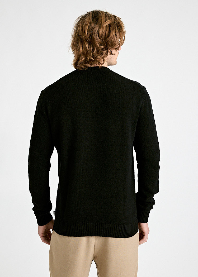 HERREN STRICKPULLOVER EMIL NERO