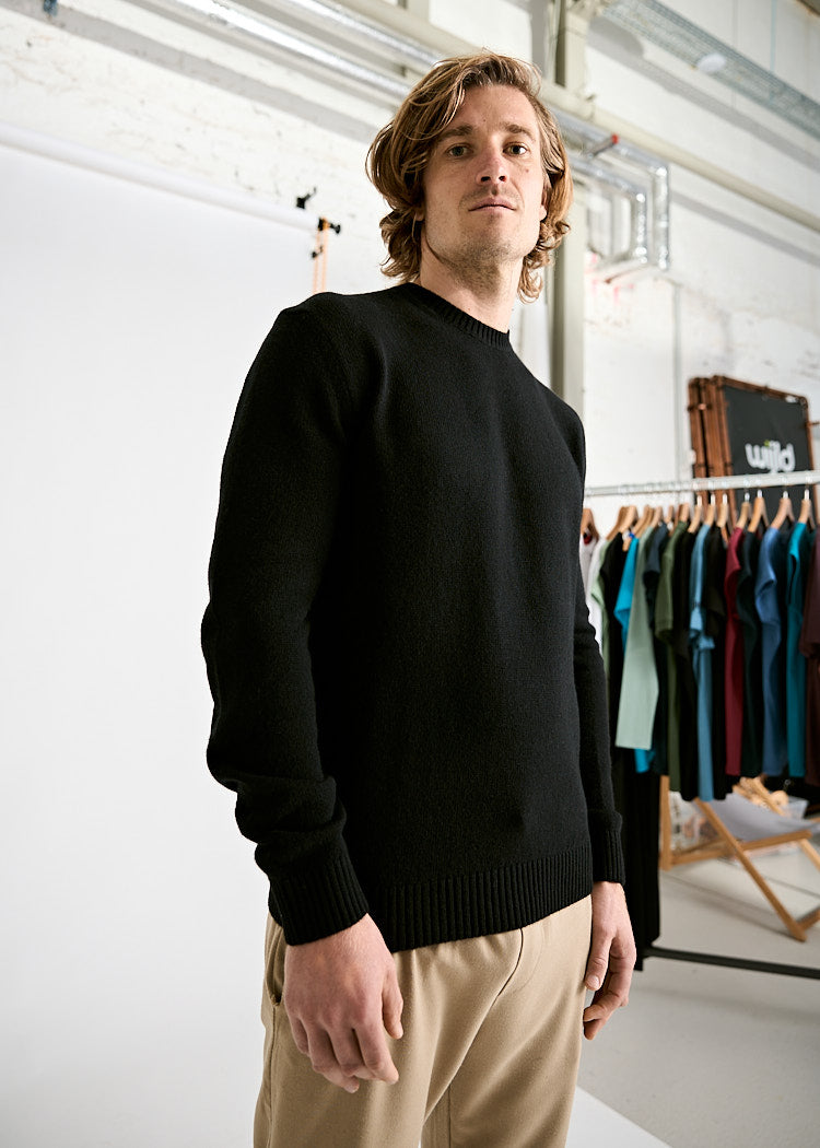 HERREN STRICKPULLOVER EMIL NERO