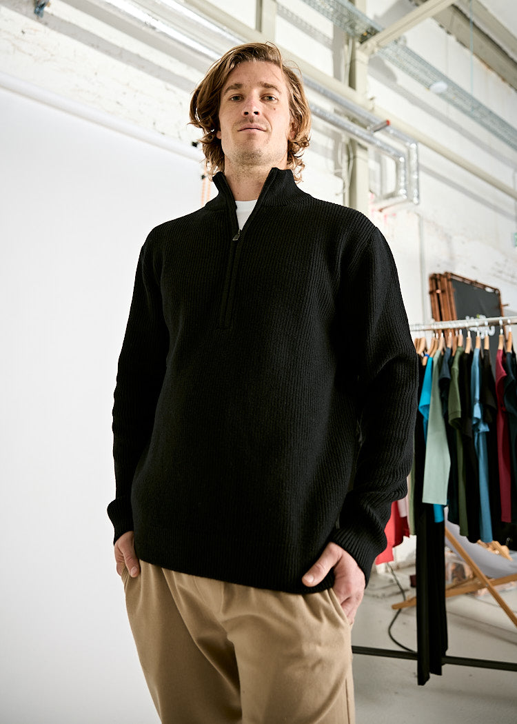 HERREN STRICKPULLOVER TIM NERO