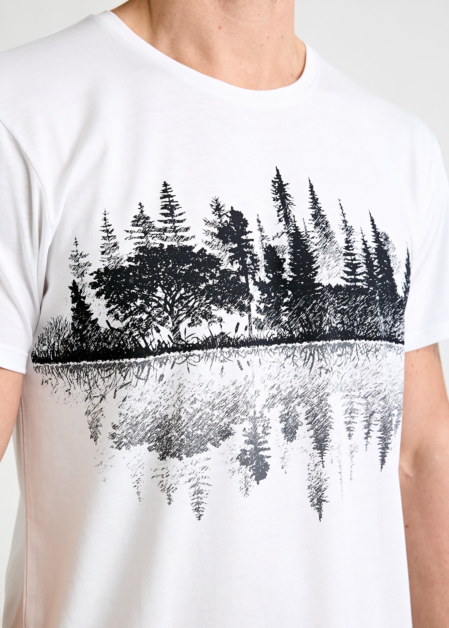 HERREN WOODSHIRT ALEX REFLECTIONSTRIPE